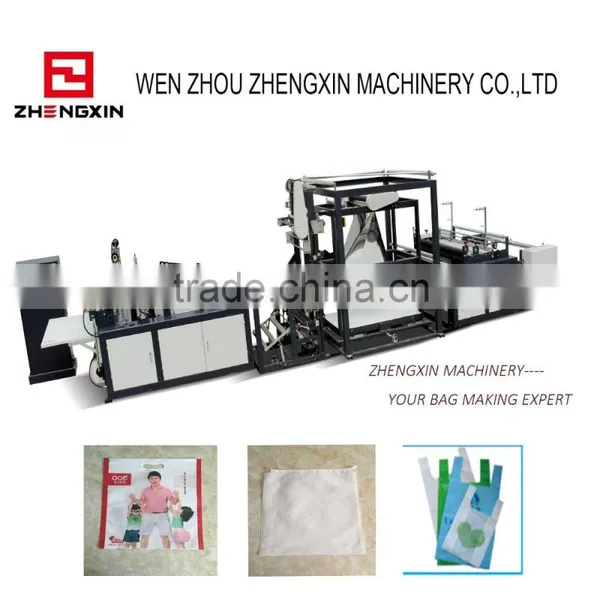 Hot Sale Automatic Non-woven Flat Bag Making Machine With High Quality