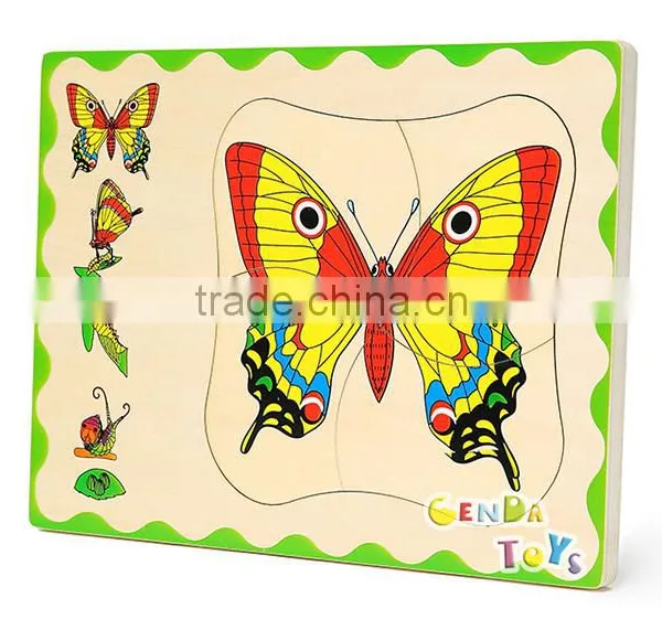 Hot Selling Wooden People's Upgrowth Kids Puzzle Toys photo-2