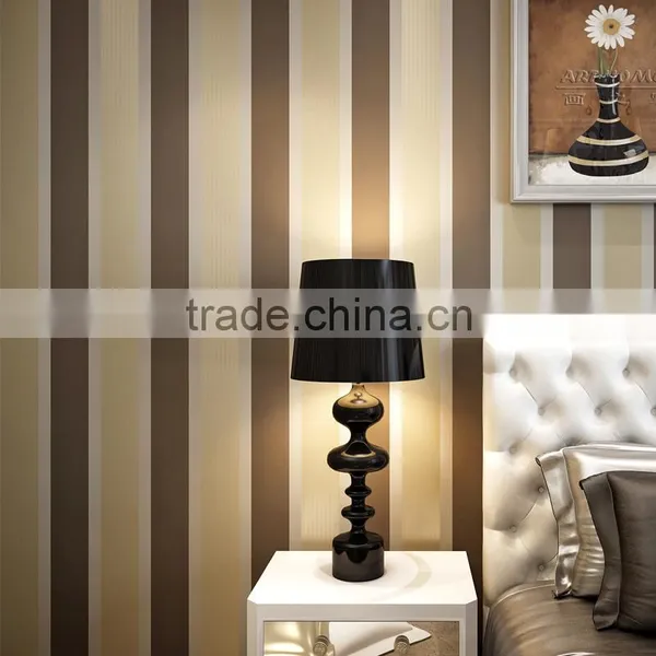 High Quality Modern Non Woven Stripe Wallpaper for Living Room photo-2