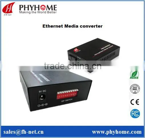 FH-Net Industrial Media Converter With DIP Switch