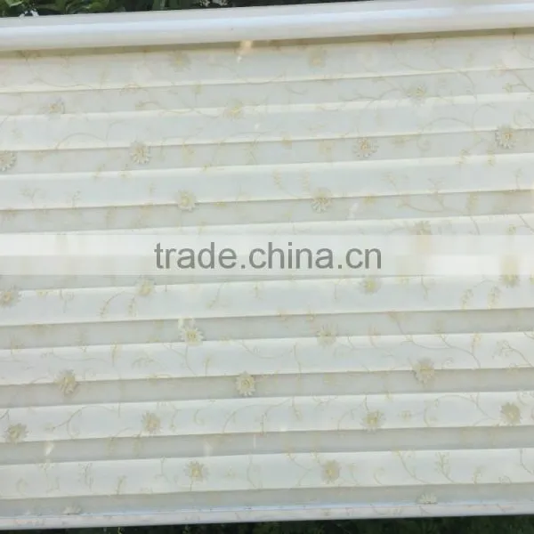 ONLY SUPPLIER FASHION NEW EMBROIDER ZEBRA BLINDS SHADE FABRIC