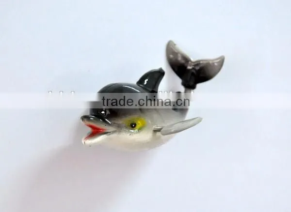 3.5 Inch High Quality Ocean Gife Spring Dolphin Fridge Magnets photo-2