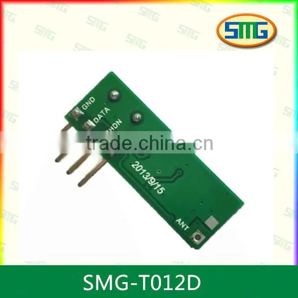 Wireless Universal Use Super-heterodyne 433.92mhz rf Transmitter Module SMG-T012D photo-2