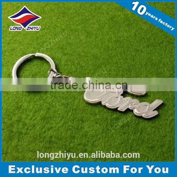 Cheap Custom Silver Plated and Engraved Keychains Wholesale photo-5