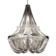 Luxury Hotel Project Big Chandelier Commercial Lighting Fixture for Interior Decorative