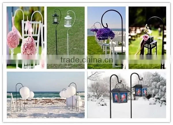 Decorative Metal Shepherd Hook for Wedding and Party photo-3