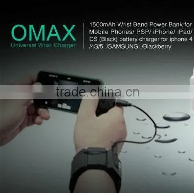 Portable Power Bank Power Supply Wrist Mobile Charger for Smart Phone photo-6