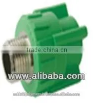 Male Thread Coupler - PPR Pipes and Fittings - Green photo-6