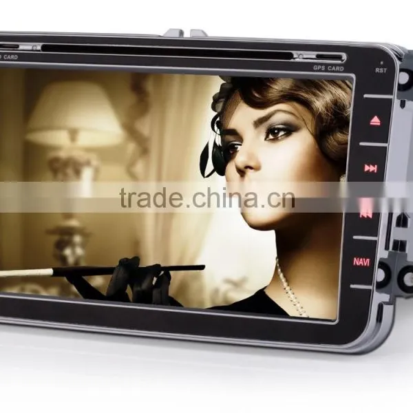 8" Car DVD/GPS Mp3 Player Radio Gps MAP Bluetooth For VW PASSAT SEAT Altea Sharan Multivan T5 photo-2