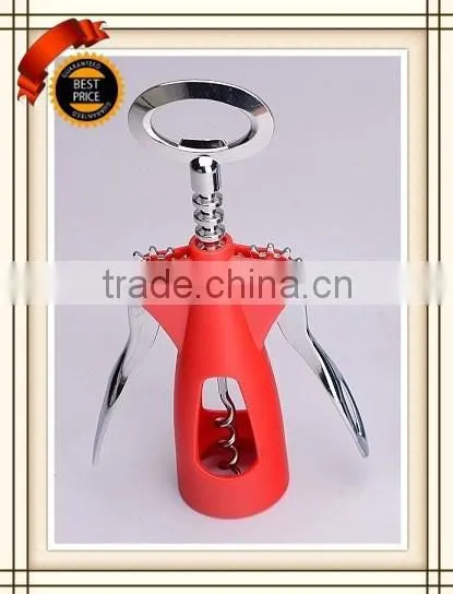 Zinc Alloy Winged Corkscrew With ABS , Fancy Wine Opener, Factory Direct Sale CO-011