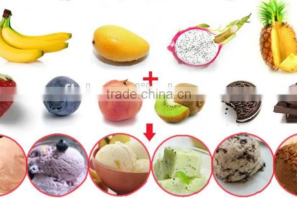 Soft Portable Frozen Fruit Ice Cream Maker With High Quality and Low Price photo-4