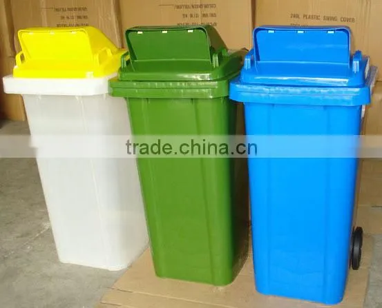 BT120B-3 120liter Plastic Outdoor Wheelie Waste Bin photo-2