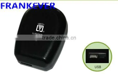 SWITCHING POWER ADAPTER With USB Outlet Switch Adapter Black