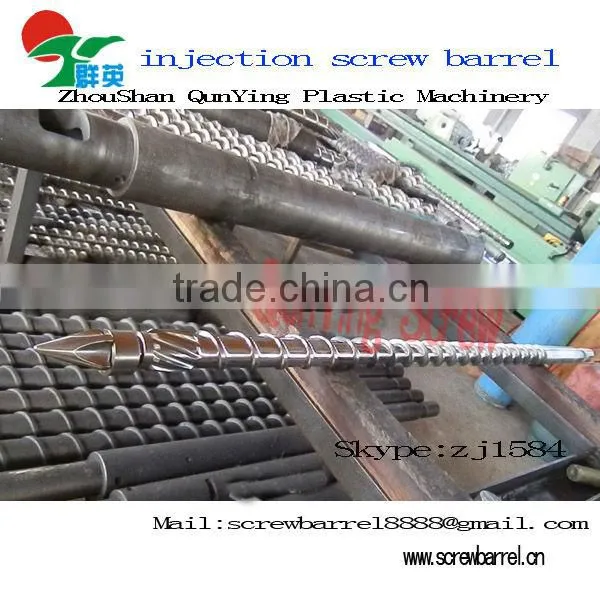 Screw and Barrel Plastic Injection Moulding Machine Spare Parts