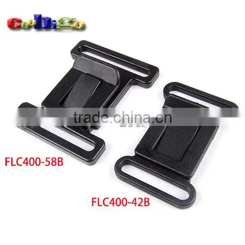 Center Release Buckle Plastic for Sports Students Casual Bags #FLC400-42B/58B