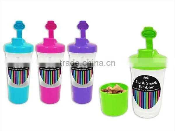 SIP & SNACK TUMBLER
