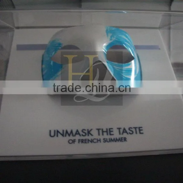 2016 New Design Custom White Acrylic Display Box With Mask Display Stand photo-5