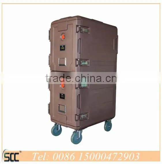 165L Double Layer Insulated Food Carrier Plastic Pan Carrier gn Pan Carrier photo-2
