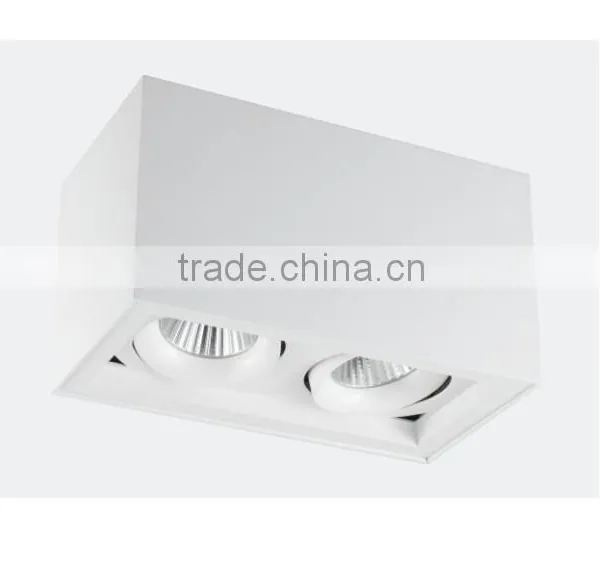 23w *2 Surface Mounted Single Head Led Grid Light photo-2