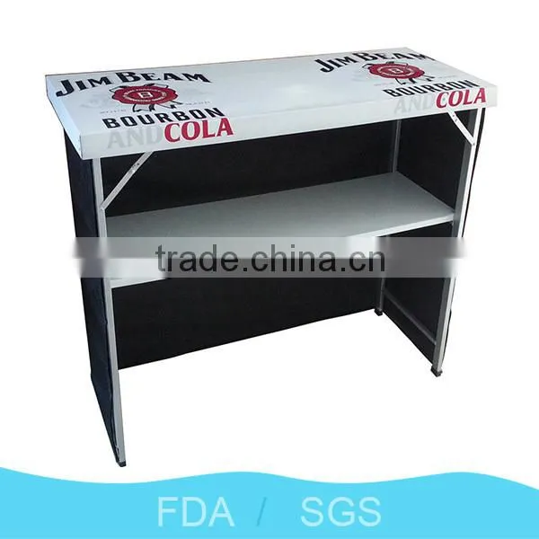 Furniture Convertible Table With Iron Base Bar Table Coffee Table photo-5