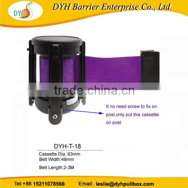 2m ABS Braking System Crowd Control Cassette Retractable Belt Tape Cassette photo-5