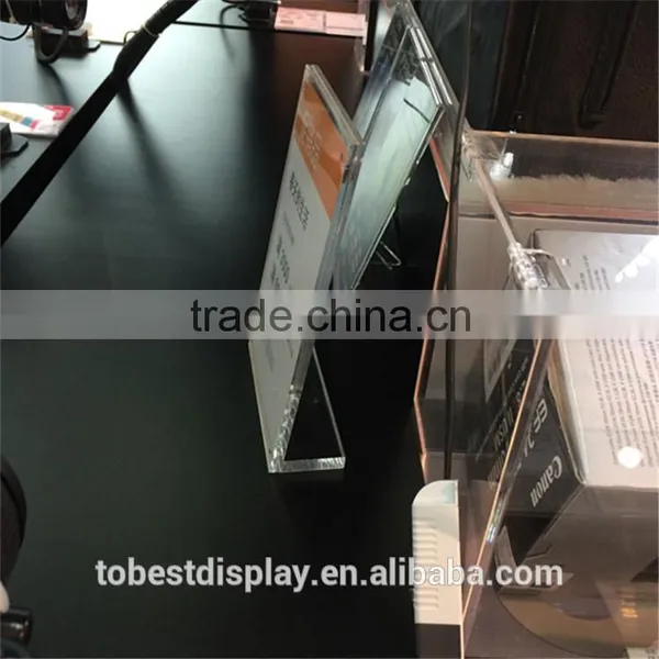 Factory Wholesale Cheap Acrylic Label Holder, Display Supermarket Labels photo-2