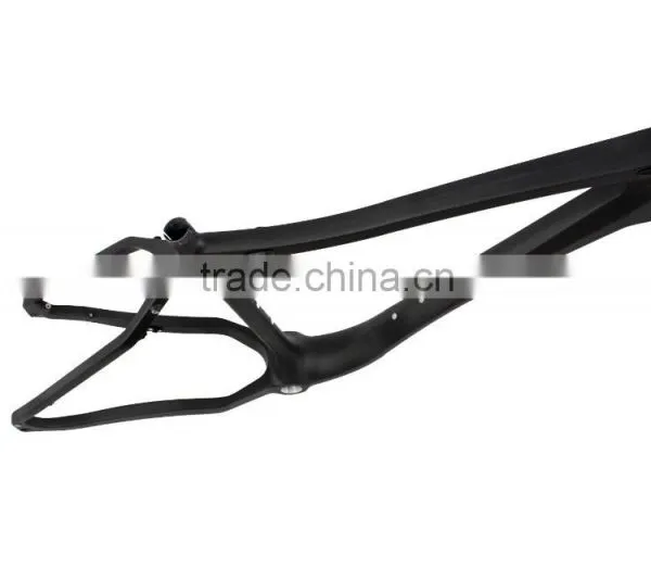 Chinese OEM Full Carbon Fat Bike Frame,26er Fat Mountain Bike Carbon Fiber Bicycle Frames photo-3