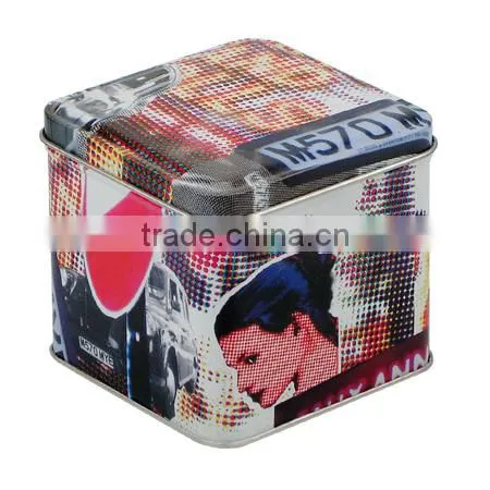 Square Tin Box for Accessory Storage& Beautiful Gift Tin Box photo-4