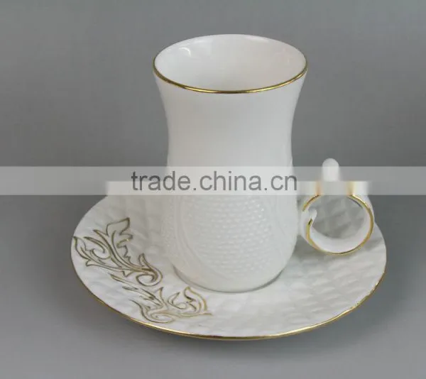 Drinkware Home Decor Coffee Cup, 120ml Ceramic Kawa Cup for Dogadan photo-3