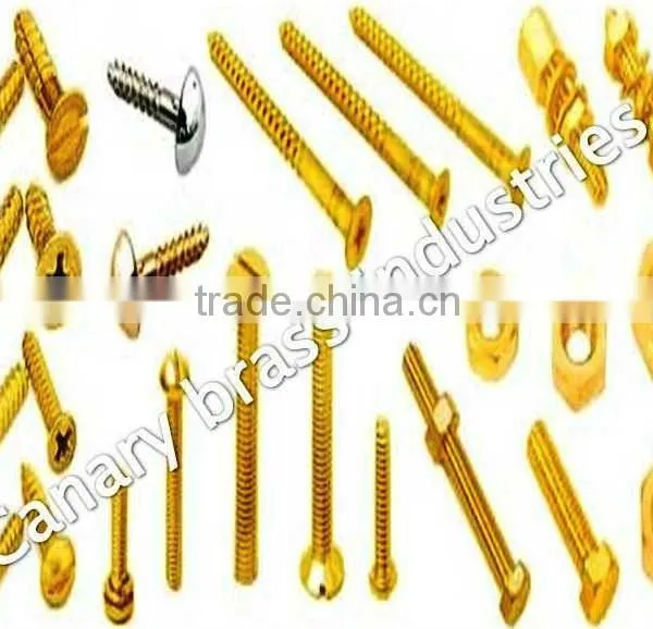 Brass Bolt and Nut