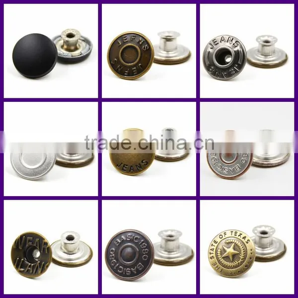 Stylish Hot Sale Custom Press Decorative Snap Fasteners