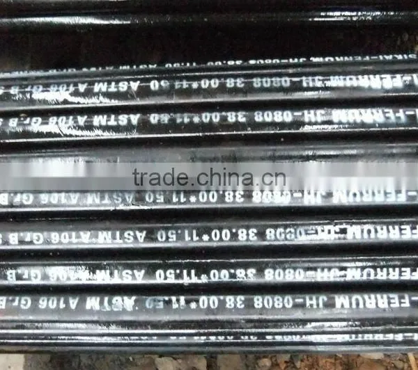 ASTM A106B Seamless Steel Pipe---India