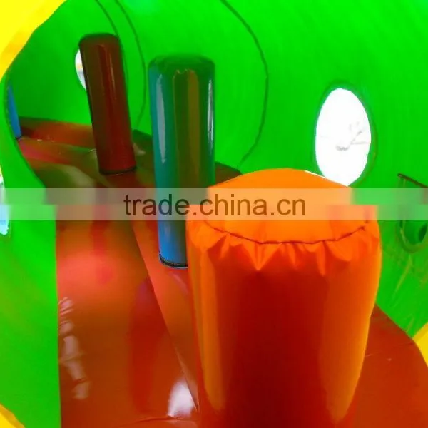 2015 Hot Commercial Kids Inflatable Caterpillar Obstacle Course for Sale photo-6