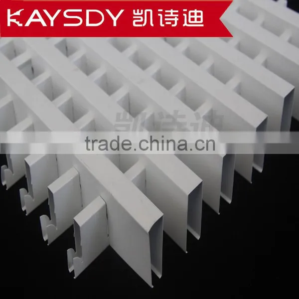 aluminium grid ceiling for gym,elevator ceiling for gym