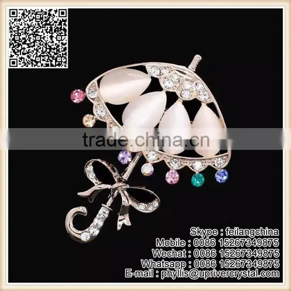 Top Sale Luxury Crystal Perfume On Grades Brooch For Man Suit photo-4