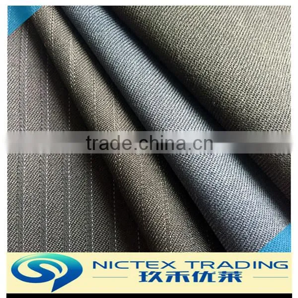 10% 30% 50% 70% 90% Wool Polyester Blended Suit Fabric for Men