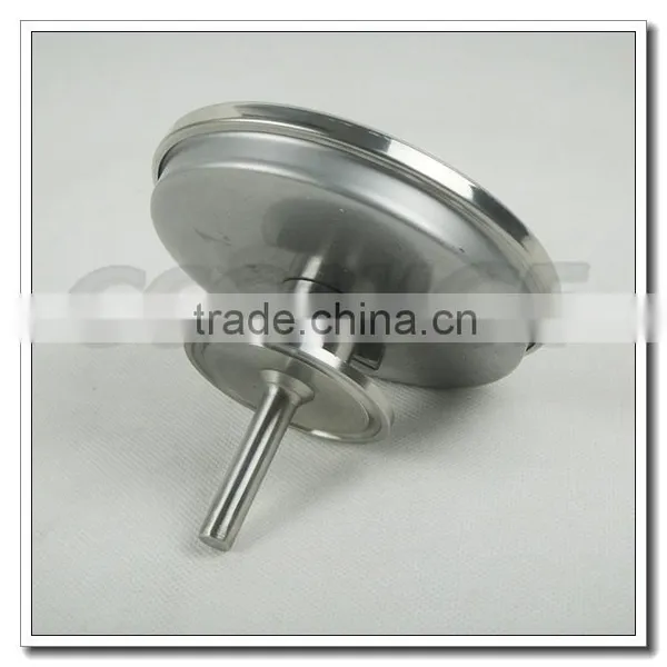 High Quality 4 Inch Stainless Steel Bottom Mount Sanitary Temperature Gauge photo-5