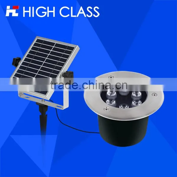 12V 6W 9W Outdoor Waterproof LED Underground Solar Lamp for Garden Backyard Park Square Landscape Lighting photo-2
