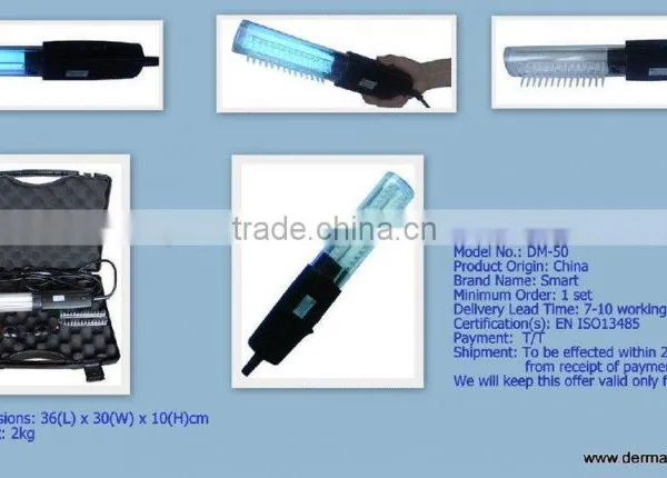 Hand Held NB UVB Phototherapy 311nm Lamp for Vitiligo Eczema Psoriasis photo-6