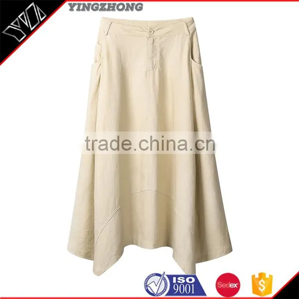 Long Skirts in High Waist Pleated Skirt Cultivate One's Morality Show Thin Solid Color Joker Bust Group of Twist and Skirt