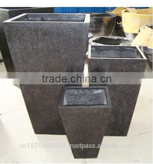 Cheap Plastic Flower Pots Wholesale, Outdoor Fiberglass Flower Pots