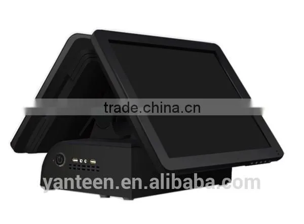 15inch Double Screen POS Touch Screen All in One for Retail POS System photo-3