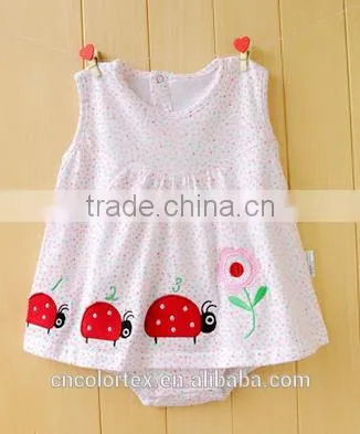 Baby Girls Summer Sleeveless Embroidered Fluffy TuTu Skirt photo-3