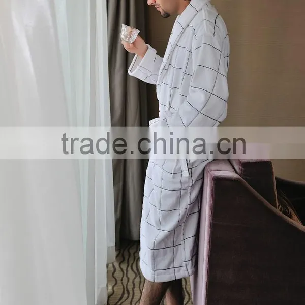 High Quality 100%Cotton Bathrobe ,Velour Cotton Pajamas photo-3