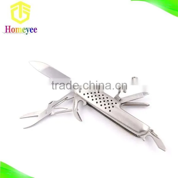 Multifunctional Outdoor Stainless Steel Camping Pocket Knife photo-2