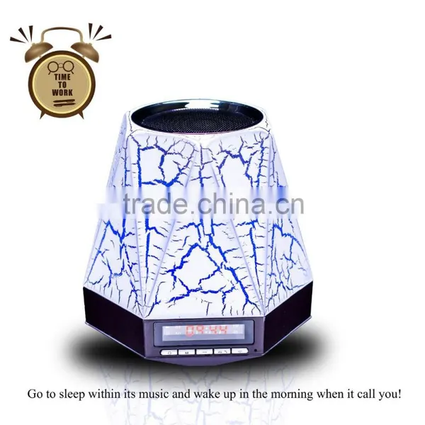 Top Selling Product 2016 Bluetooth Speakersuper Bass Stereo Speaker With Clock photo-2