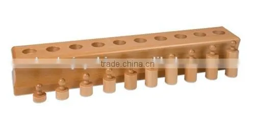 Educational Material for Montessori Cylinder Block 4