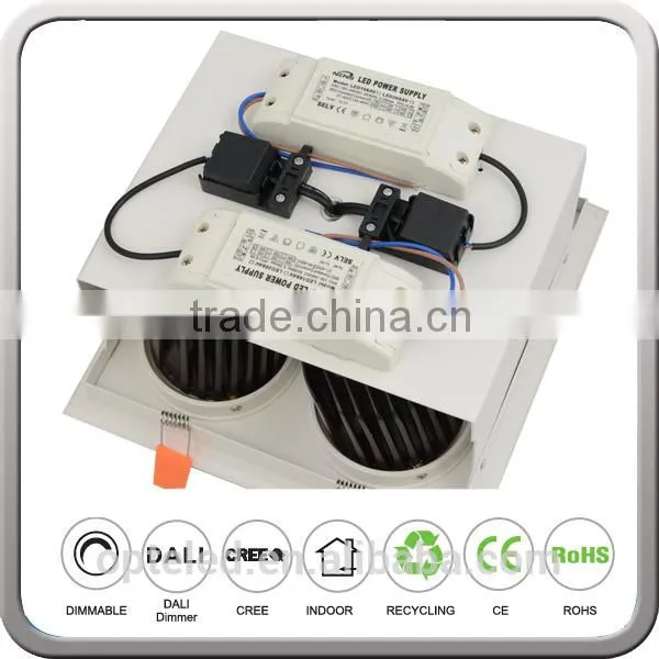 Gimble 4 Heads Square LED COB Downlight photo-4