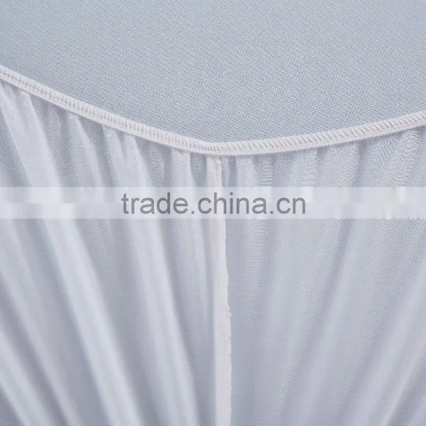 Skirted Twin / Queen Bird Eye Mesh Jersey Bed Fitted Sheet photo-5