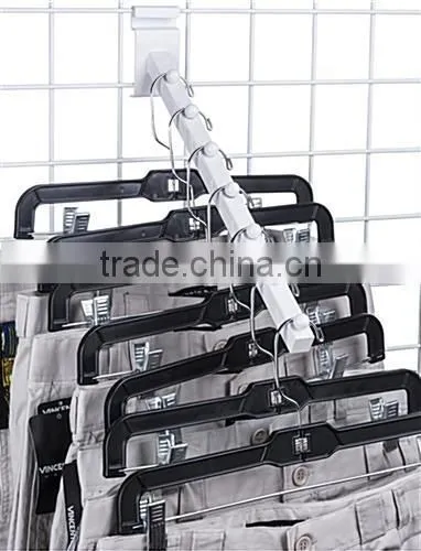 Metal 7 Ball Waterfall Hook,Gridwall Display With Descending Tube photo-2